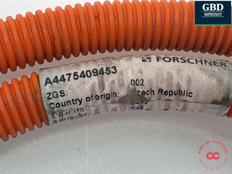 Kabel høy volt (HV) elbil til Mercedes Vito 2014-->> (W447) (W447) (A 447 540 94 53|)