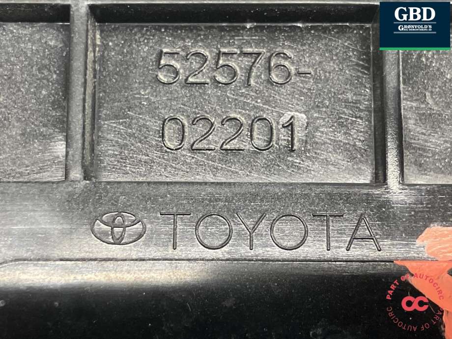 Støtfanger bak feste til Toyota Corolla 2019-->>  (5257602201|52576-02201|)