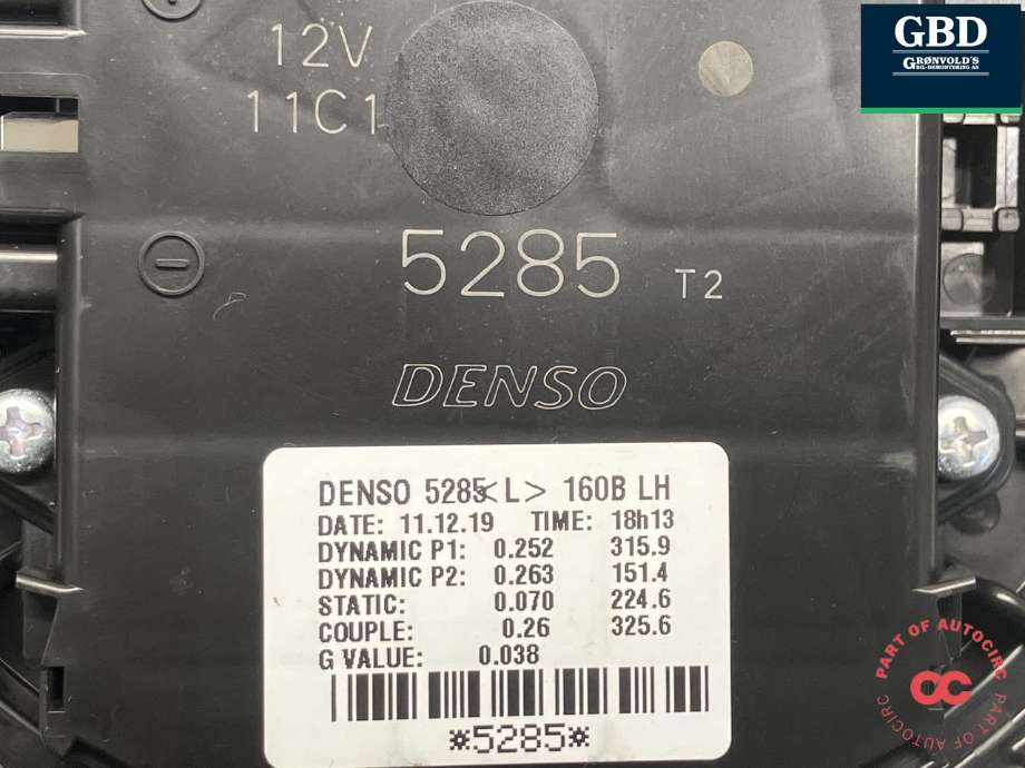 Varmeapparat motor til Toyota Corolla 2019-->>  (DENSO|87103F4020|)