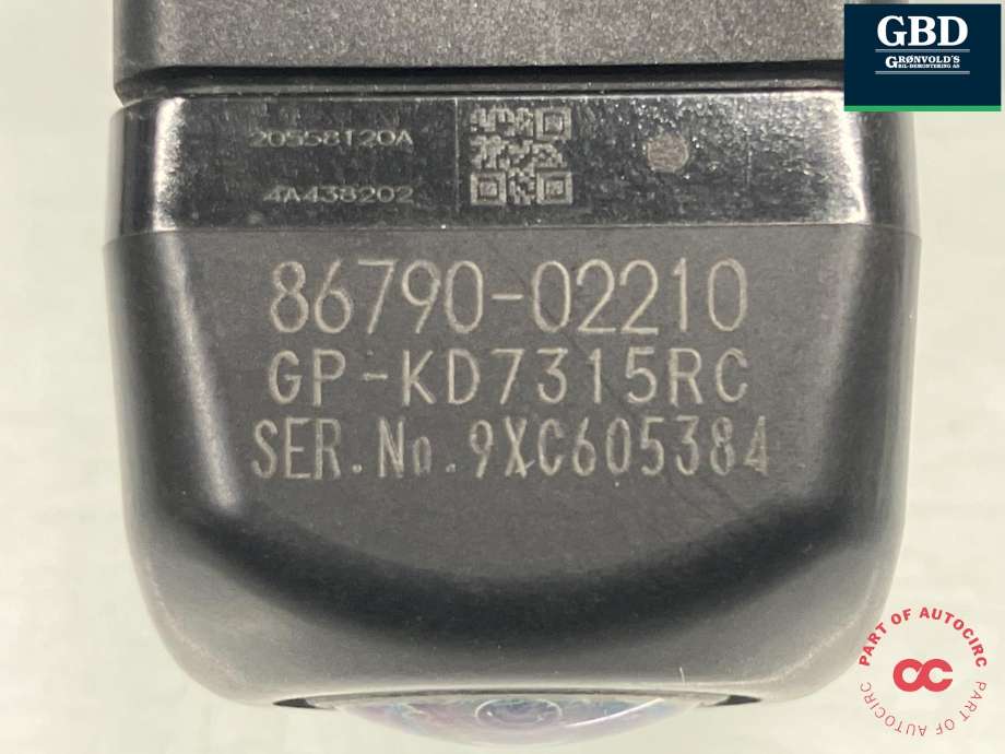 Parkeringskamera bak til Toyota Corolla 2019-->> (8679002210|86790-02210|GP-KD7315RC)