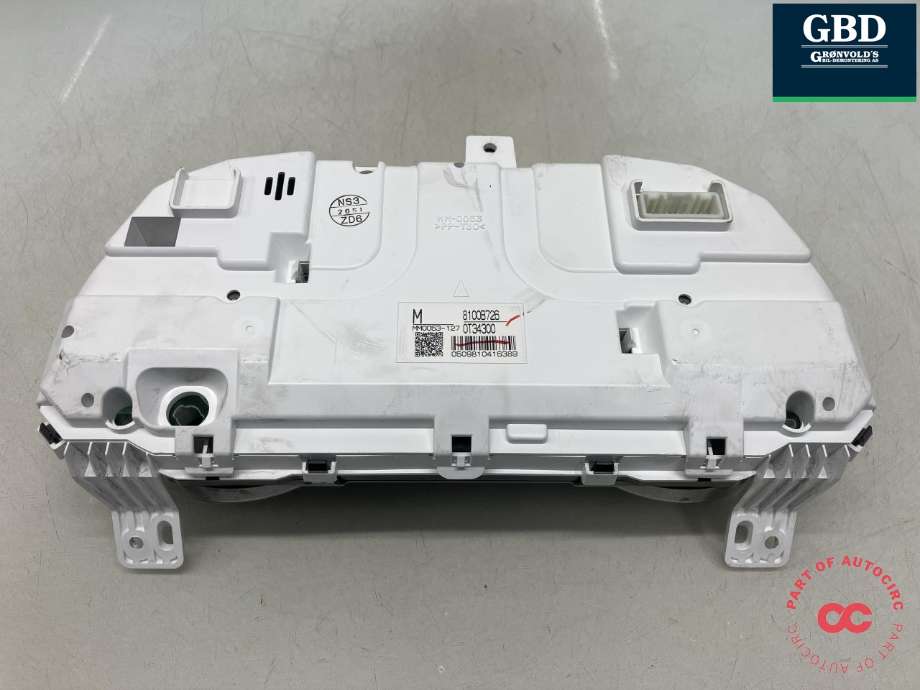 Instrumentpanel til Mitsubishi ASX 2010-2019 (8100B726|MM0053-127|0T34300)