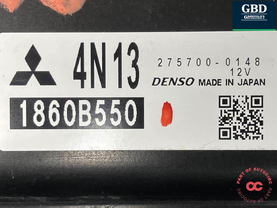 Styreenhet motor til Mitsubishi ASX 2010-2019  (1860B550|)