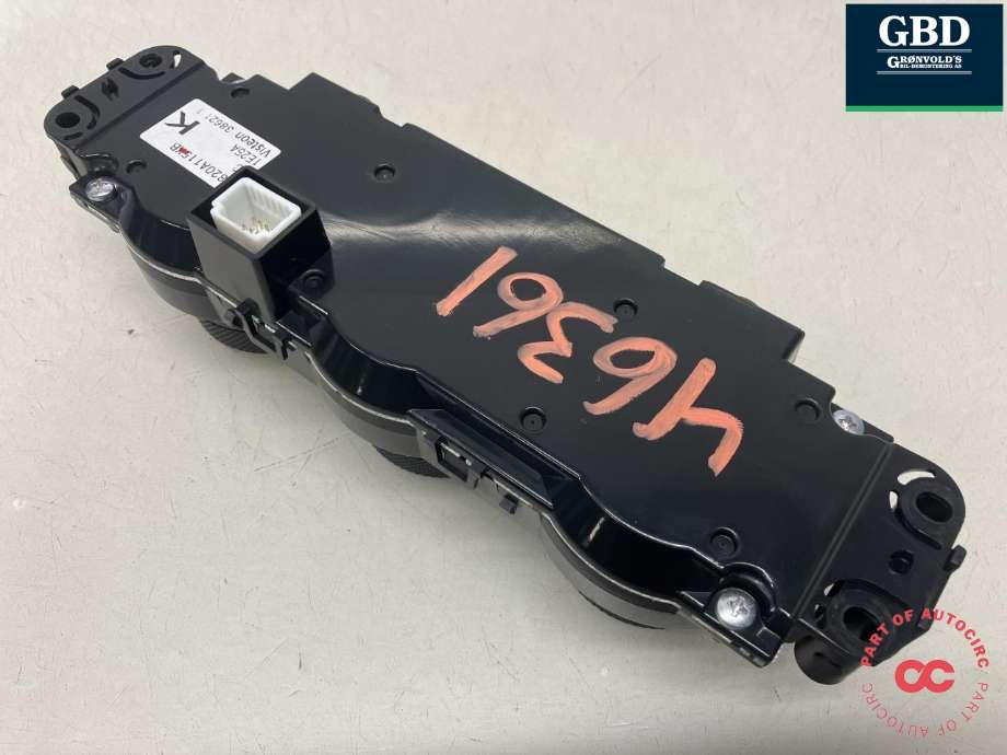 Varmeapparat betjening til Mitsubishi ASX 2010-2019 (VISTEON|7820A115XB|38621 1|)