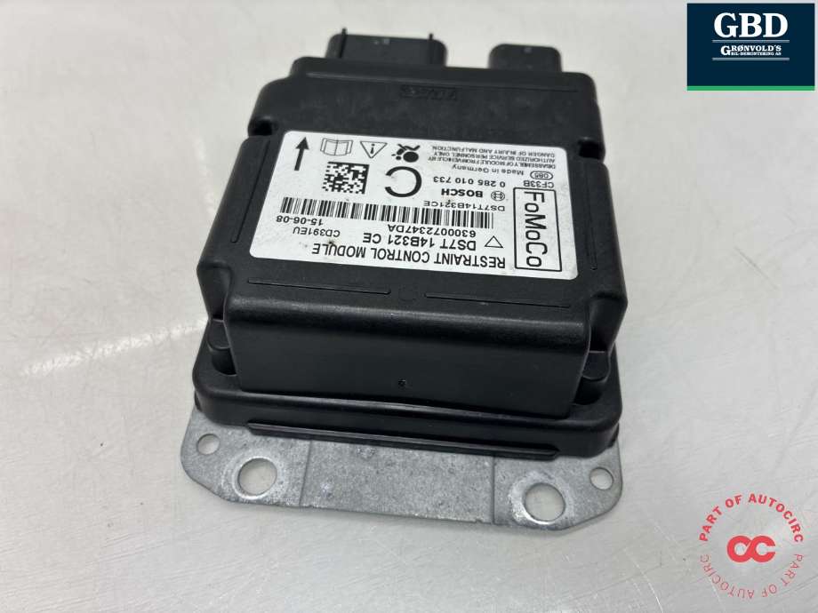 Airbag elektronikk til Ford Mondeo 2014-2019 (Type V, Fase 1) (2184427|DS7T-14B321-CF|DS7T 14B321 CE| 0 285 010 733)