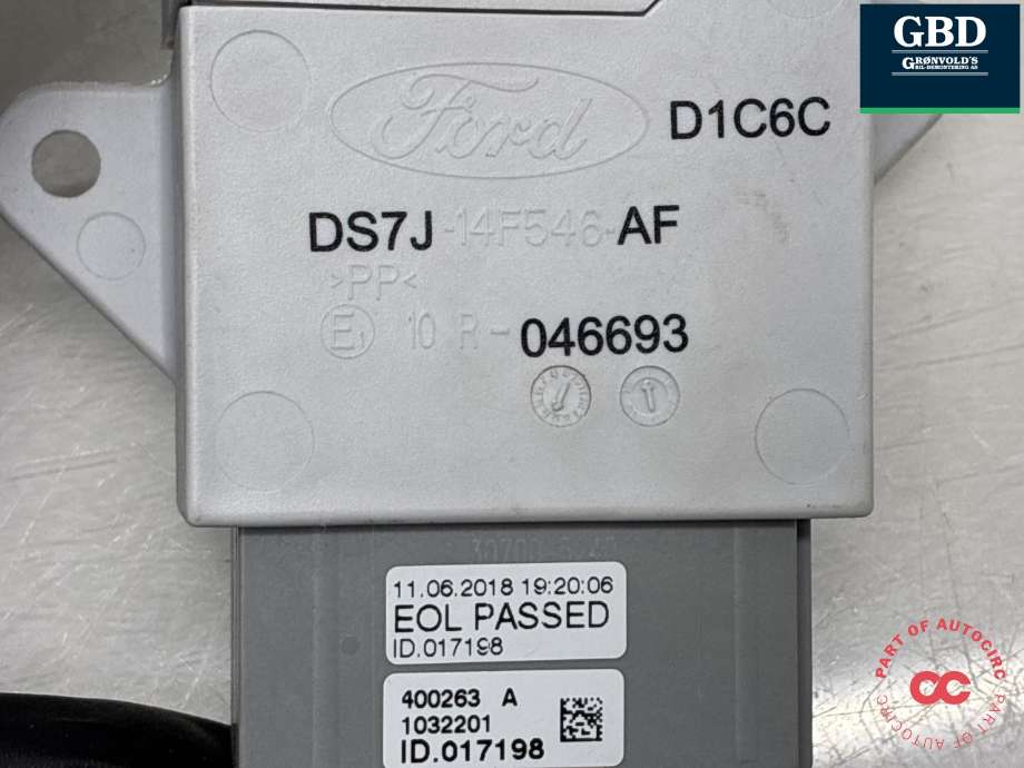 Styreenhet hengerfeste til Ford Mondeo 2014-2019 (Type V, Fase 1) (2167010|DS7J-14F546-AF|)