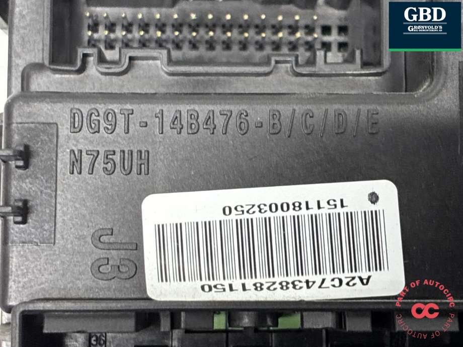 Sikringsboks kupe til Ford Mondeo 2014-2019 (Type V, Fase 1)  (1941650|FU5T-15604-BAL|DG9T-14B476-B| A2C7438281150)
