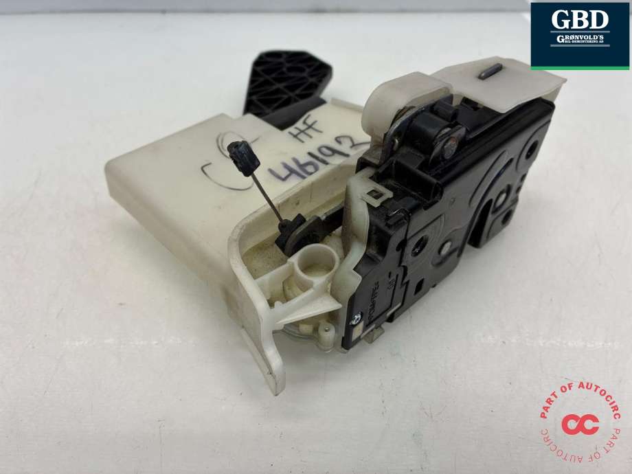 Låsekasse høyre foran til VW Transporter / Caravelle 2009-2015 (Fase 2) (T5) (T5) (7E1 837 016 B|3B1 837 016 CQ|)