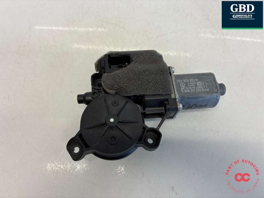 Ruteheis, kun motor, høyre foran til VW Transporter / Caravelle, 2009-2015 (Fase 2) (T5) (T5) (7E0 959 802 R Z01)