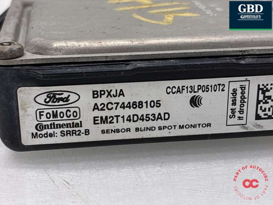 Sensor blindsone til Ford S-Max 2015-->> (Type II) (1913440|EM2T-14D689-AD|A2C74468105)