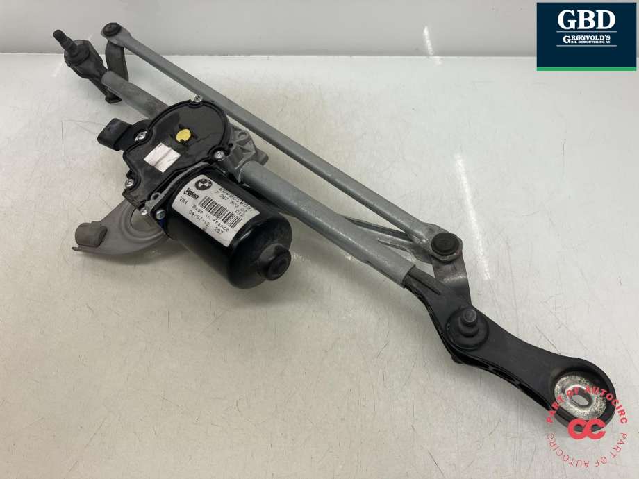 Viskermotor frontrute komplett m/overføring til BMW 3-Serie, 2012-2018 (F30/F31/F34) (F30/F31/F34) (VALEO|61 61 7 260 488)
