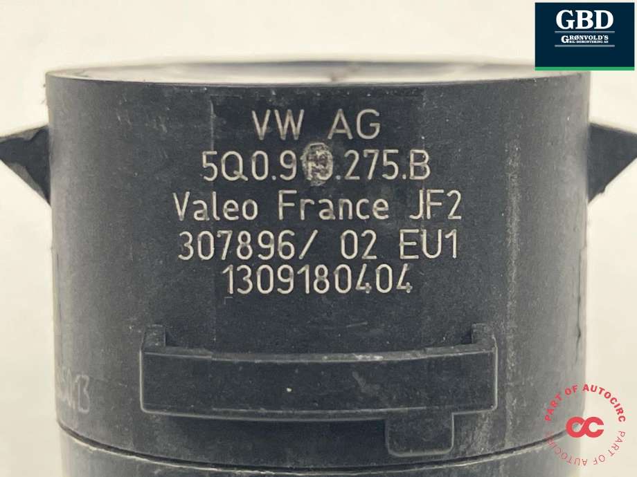 Parkeringssensor bak til Škoda Superb 2015-->> (Type III)  (VALEO|5Q0 919 275 C  9B9|5Q0 919 275 C|5Q0 919 275 B)