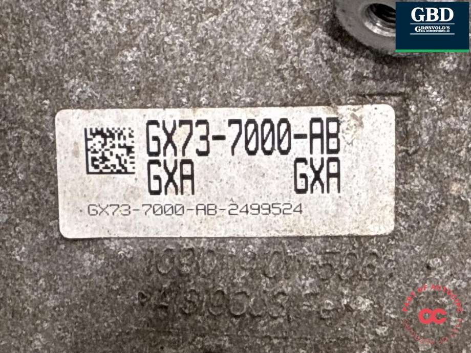 Girkasse automat til Jaguar XE 2015-->>  (T2H3541|GX737000AB|GX73-7000-AB)