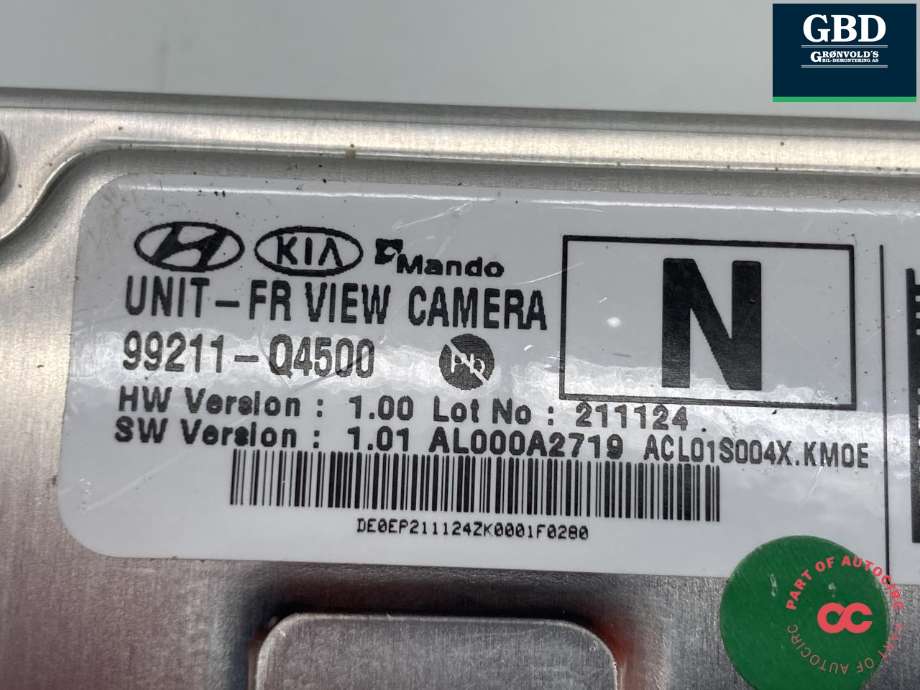 Kamera til Kia Niro 2016-2021 (99211Q4500|)