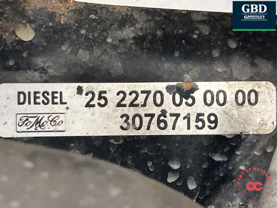 Dieselvarmer til Volvo C30 2006-2009 (Fase 1) (31308265|30767159|25 2270 05 00 00)