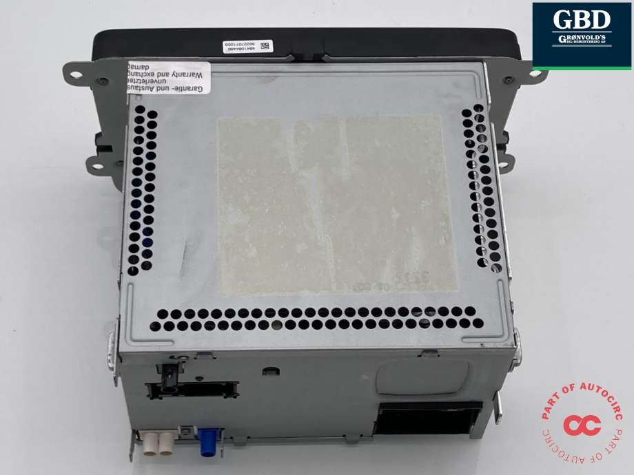 Bilstereo til Škoda Octavia 2009-2013 (Type II, Fase 2)  (3T0 035 192 G|3T0 035 192 G  WHS|3T0 035 197 D  WHS)