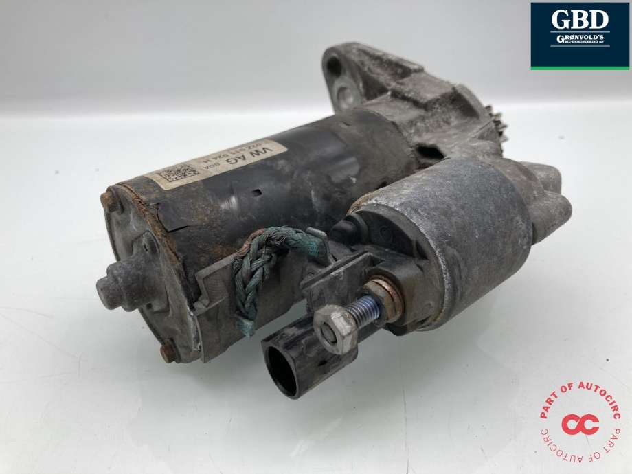 Starter diesel til Škoda Octavia 2009-2013 (Type II, Fase 2)  (02Z 911 024 H|02Z 911 024 A  |02Z 911 024 AX | 02Z 911 024 HX|)