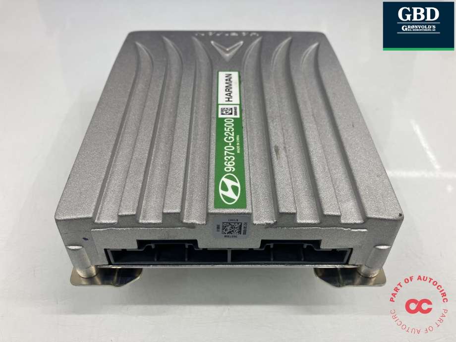 Bilstereo forsterker til Hyundai Ioniq Electric 2019-->> (Fase 2) (HARMAN|96370G 2500|96370-G2500|)