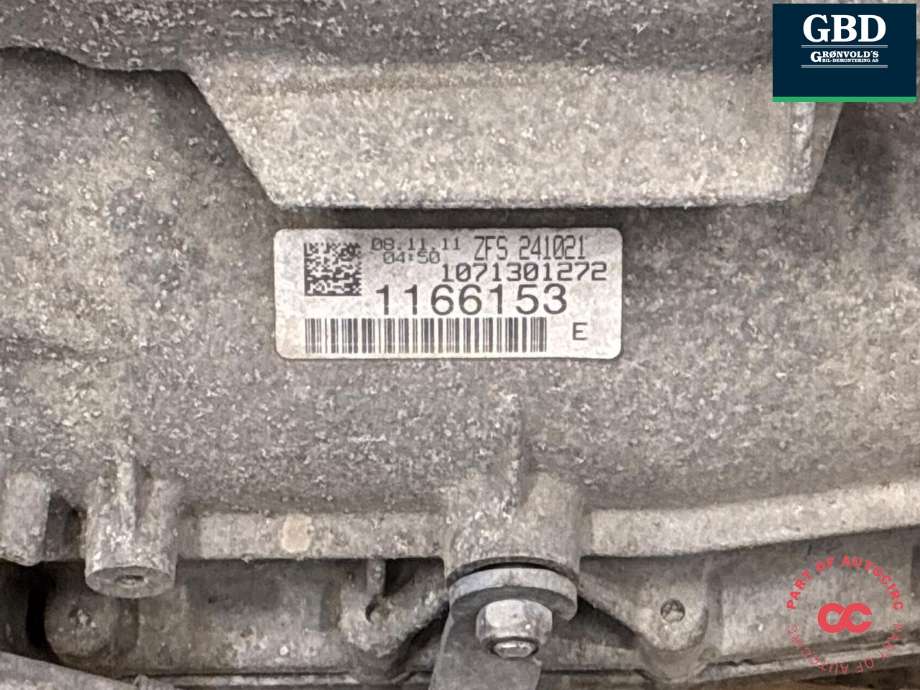 Girkasse automat til BMW X1 2009-2015 (E84) (E84) (24 00 7 630 949|GA6HP19X - WBO|ZFS 241021)