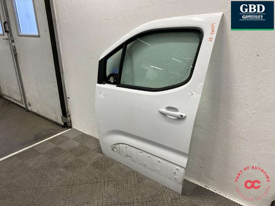 Dør venstre foran til Peugeot Partner 2019-->> (Type III) (98 434 900 80|98 226 963 80|)