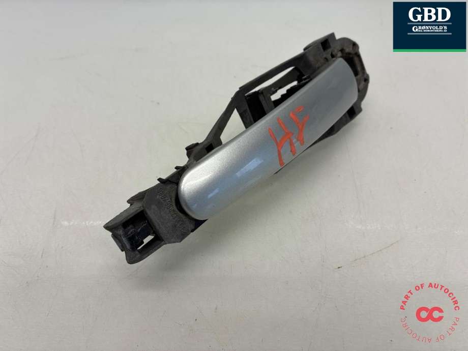 Dørhåndtak utv høyre foran til Audi TT 1998-2006 (Type I) (3B0 837 207 G|3B0 837 886 D|)