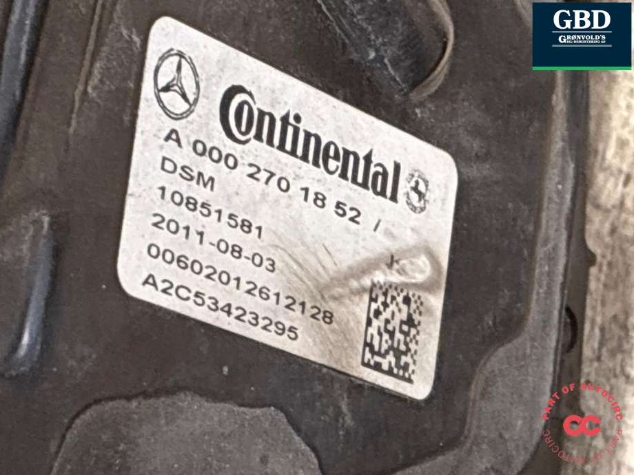 Girkasse automat til Mercedes E-Klasse 2009-2013 (Fase 1) (W212) (W212) (722908|A 212 270 75 03|2122705204)