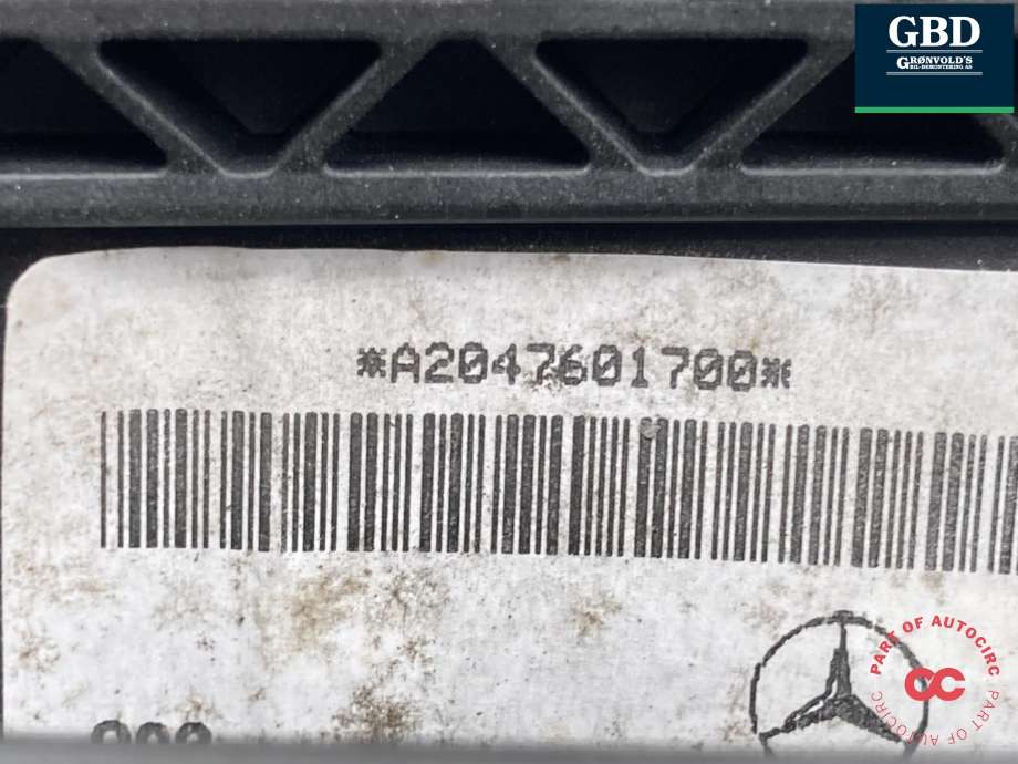 Dørhåndtak utv venstre foran til Mercedes GLA 2014-2020 (X156) (X156) (A 204 760 01 70 64 7787|A 204 760 01 70 7787|A2047601700)