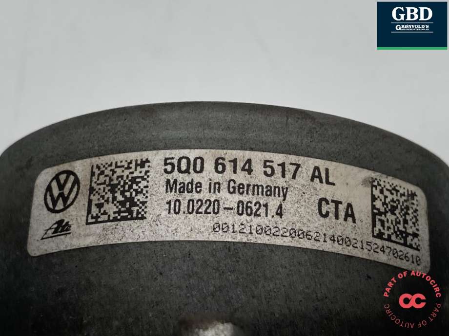 ABS sentral til VW Golf VII 2012-2017 (Fase 1) (5Q0 614 517 AL|5Q0 614 517 AL BEF|5Q0 907 379 AK)