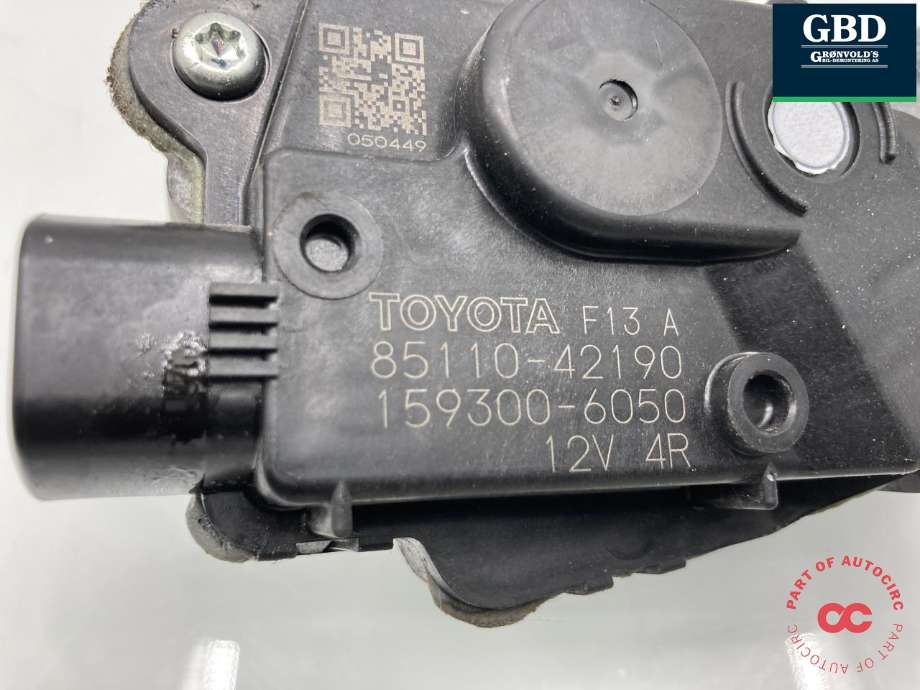 Viskermotor frontrute til Toyota RAV4 2013-2015 (Type IV, Fase 1) (8511042190|)
