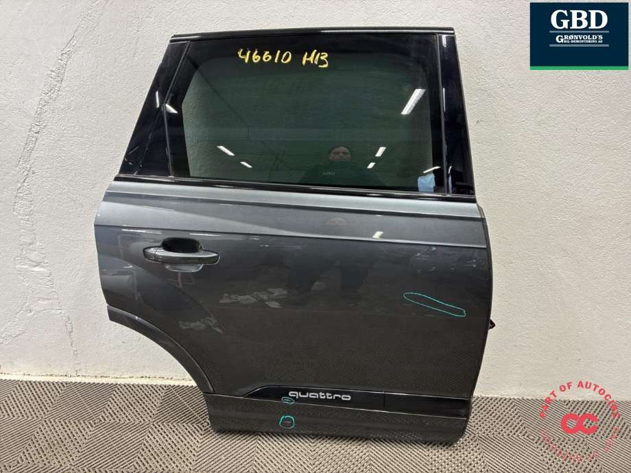 Dør høyre bak til Audi Q7, 2015-->> (Type II) (4M0 833 052 E)