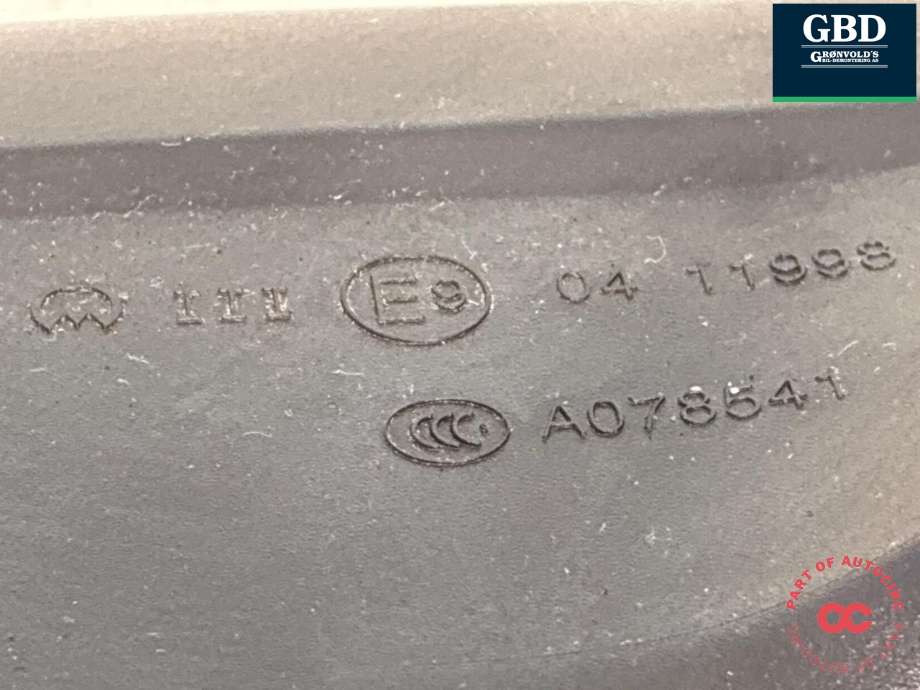 Speil høyre til VW ID.5 2022-->>  (11B 857 508 AF 9B9|E9 04 11998|)
