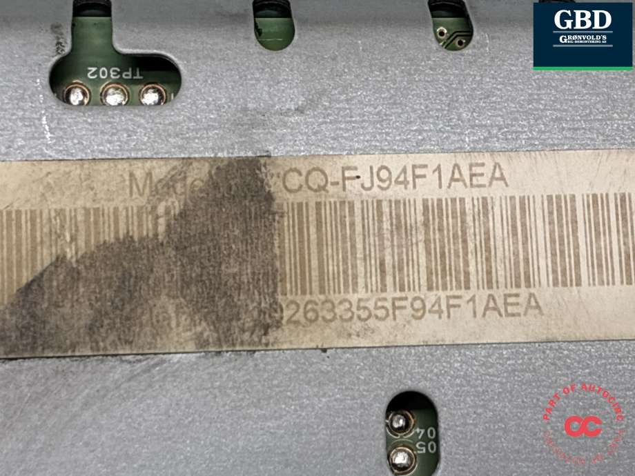 Bilstereo CD-veksler til Ford S-Max 2015-->> (Type II) (2502577|EM2T-19C107-CN|EM2T-18T806-AP)