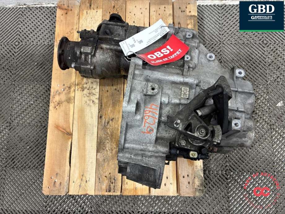 Girkasse manuell 6-trinn til Audi Q3, 2011-2014 (Type I, Fase 1)  (MKH)