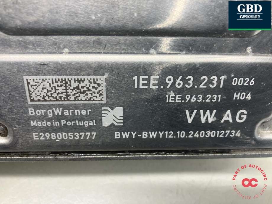 Batterivarmer/kjøl til Ford Explorer EV 2024-->>  (BORG WARNER|2707062|VWR2KA-18E264-FA|1EE 963 231)