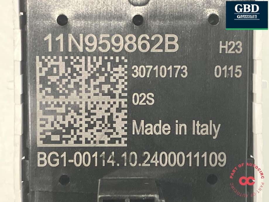 Bryter ruteheis førerdørspanel til Ford Explorer EV 2024-->> (2707640|VWR2KA-14540-HB1G7V|11N 959 862 B)