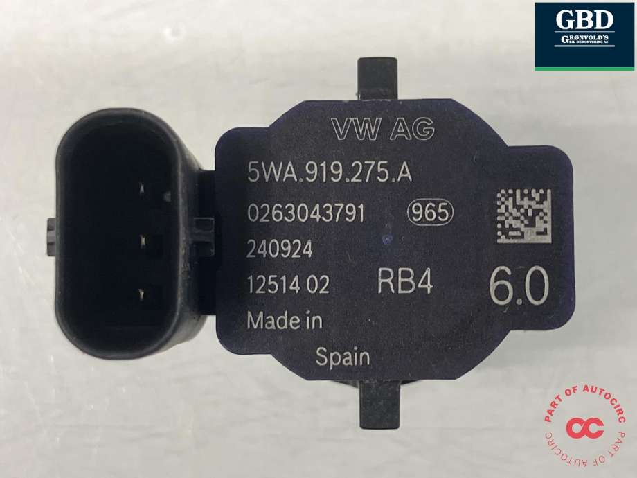 Parkeringssensor bak til Ford Explorer EV 2024-->> (2767473|VWN3CA-15K859-EA329Z|5WA 919 275 A)