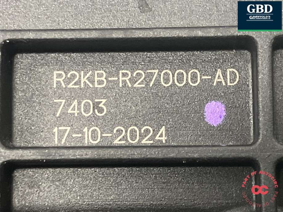 Ruteheis høyre bak til Ford Explorer EV 2024-->> (2776003|R2KB-R27000-AD|5MT0014333| 0 130 823 04J)