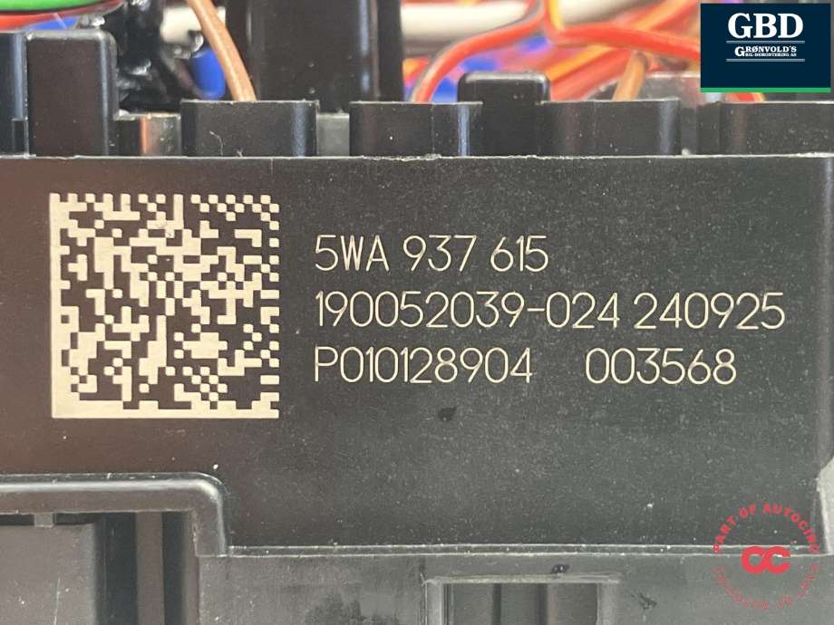 Sikringsboks kupe til Ford Explorer EV 2024-->> (2758873|VWR2KA-14A073-EB|5WA 937 615)