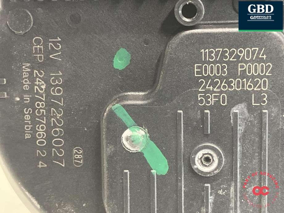 Viskermotor frontrute til Ford Explorer EV 2024-->> (2822910|R2KB-17504-AA|039024910B)
