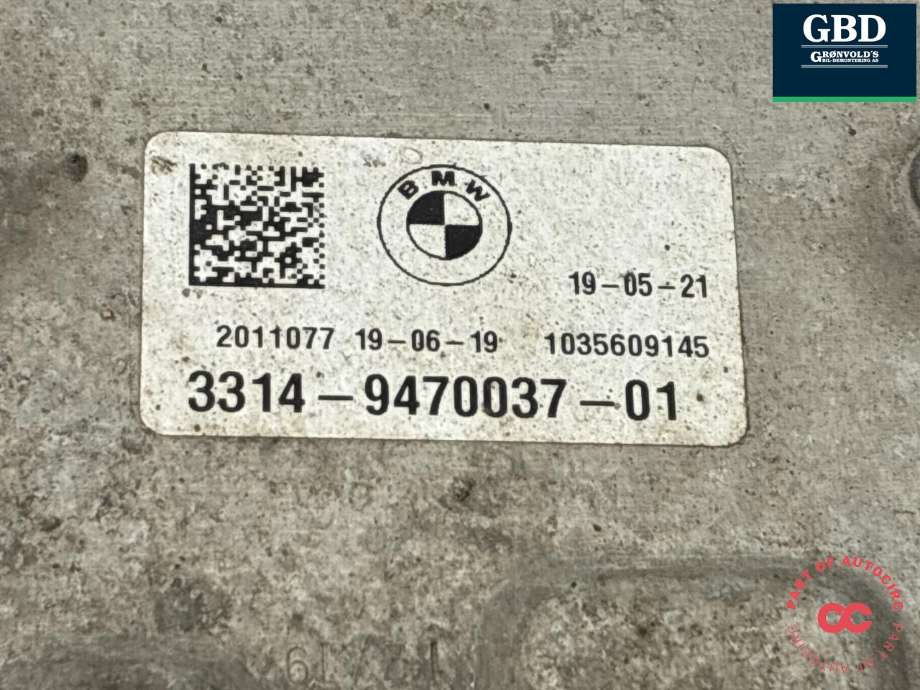 Kardang klokke bak til BMW X1 2015-2022 (F48) (F48) (33 10 8 871 238|33 10 9 470 035|)