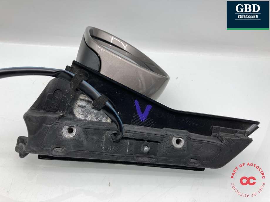 Speil venstre til VW Golf, Plus/Cross 2009-2013 (Fase 2) (5M1 857 507 AT|5M1 857 507 AT 9B9|)
