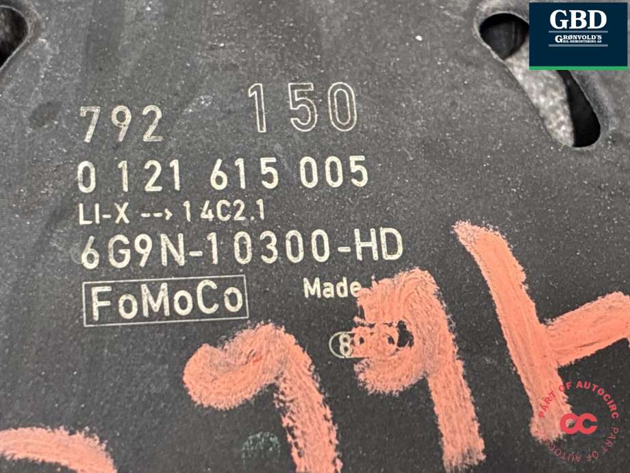 Dynamo diesel til Volvo V70 2007-2013 (Type III, Fase 1) (36012618|)