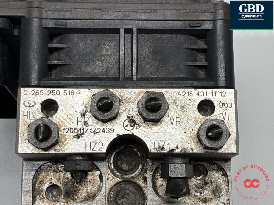 ABS sentral til Mercedes E-Klasse 2009-2013 (Fase 1) (W212) (W212) (A 218 431 35 12|A 218 431 31 12|)
