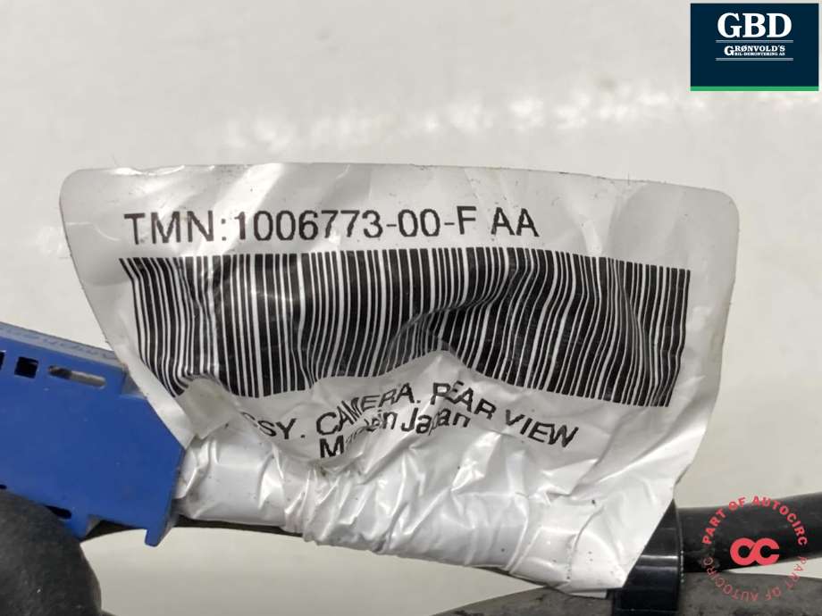 Parkeringskamera bak til Tesla Model S 2013-2016 (Fase 1)  (1006773-00-E|1006773-00-F . 1061269-00-A|1061269-00-B | 1061269-00-C .1061269-00-D)