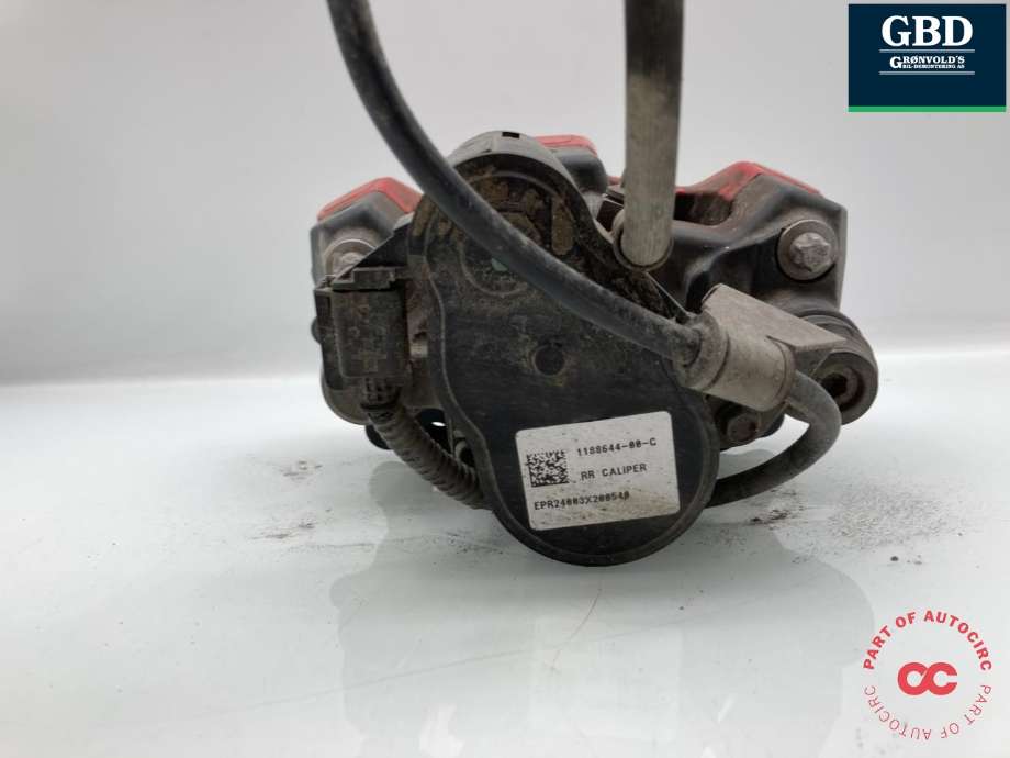 Bremsecaliper høyre bak, elektrisk til Tesla Model 3 2024-->> (Fase 2)  (8008232-00-E|1188644-00-C|)
