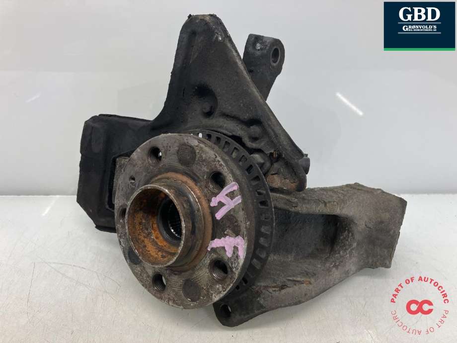 Hjulspindel høyre foran til Audi TT, 1998-2006 (Type I) (8N0 407 256 E)