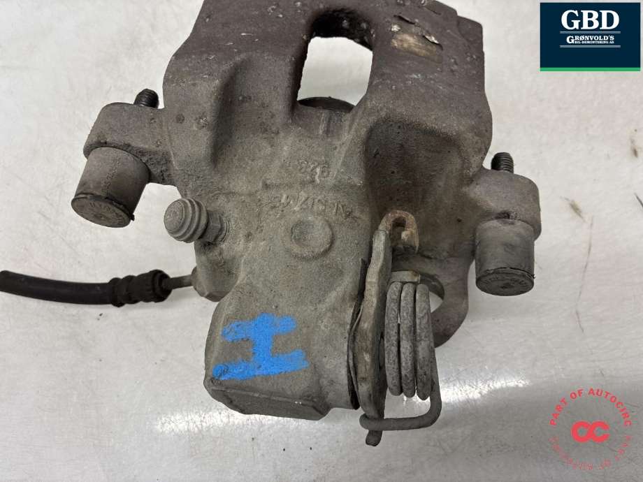 Bremsecaliper høyre bak til Peugeot 508 2014-2018 (Type I, Fase 2) (16 109 007 80|16 517 598 80|)