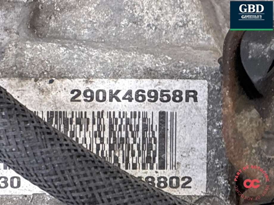 Girkasse elbil til Renault Zoe 2013-2019 (Fase 1)  (290K43769R|290K46958R|)