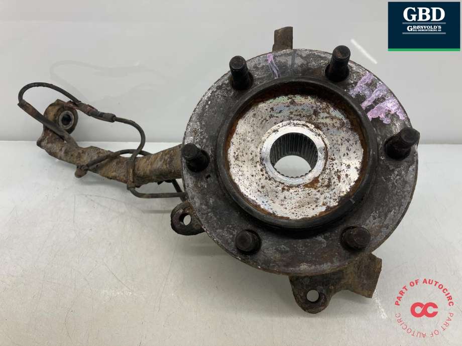 Hjulspindel høyre foran til Toyota Land Cruiser 120, 2002-2009  (4321160200)