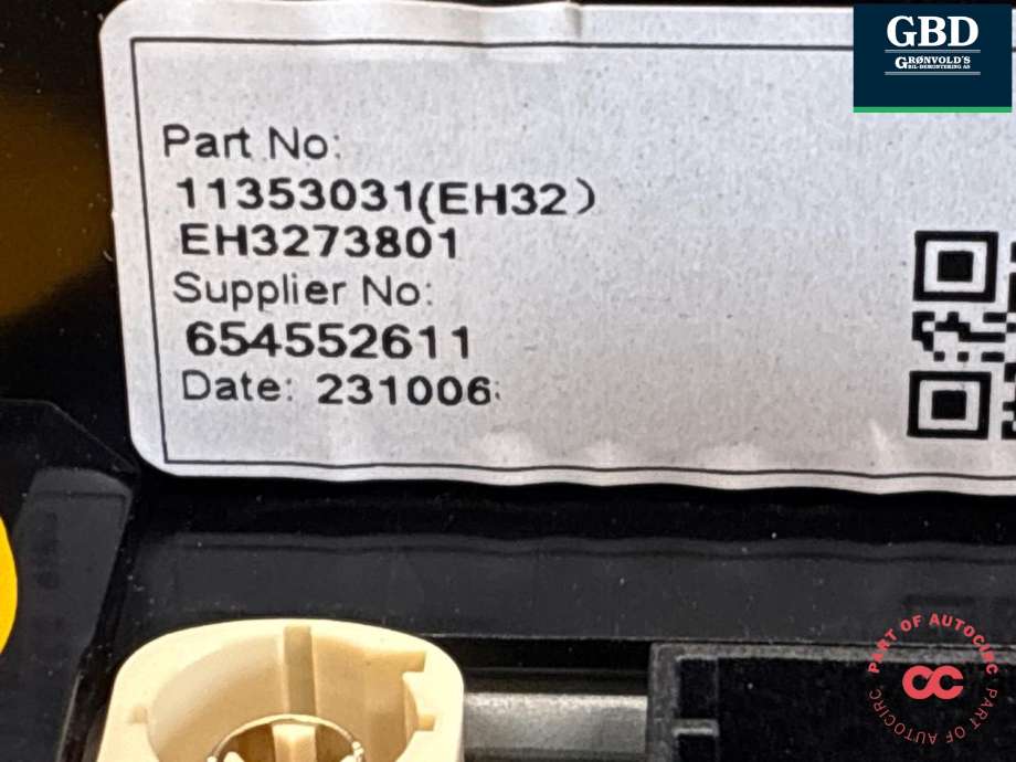 Instrument kjørecomputer til MG MG4 2022-->> (11353031|)