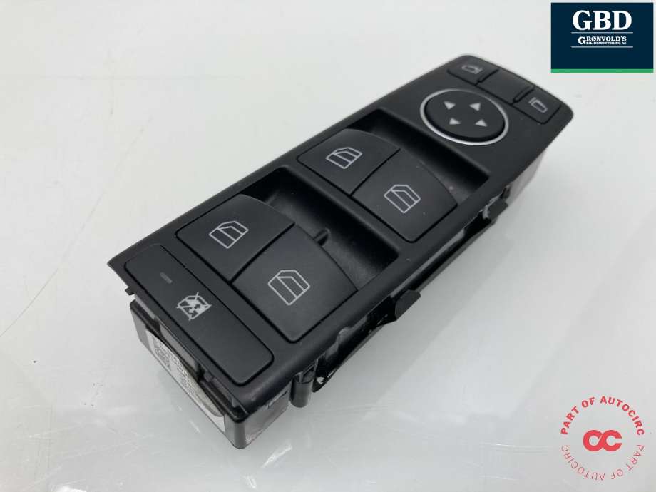 Bryter ruteheis førerdørspanel til Mercedes GLA, 2014-2020 (X156) (X156) (A 166 905 43 00  9107)